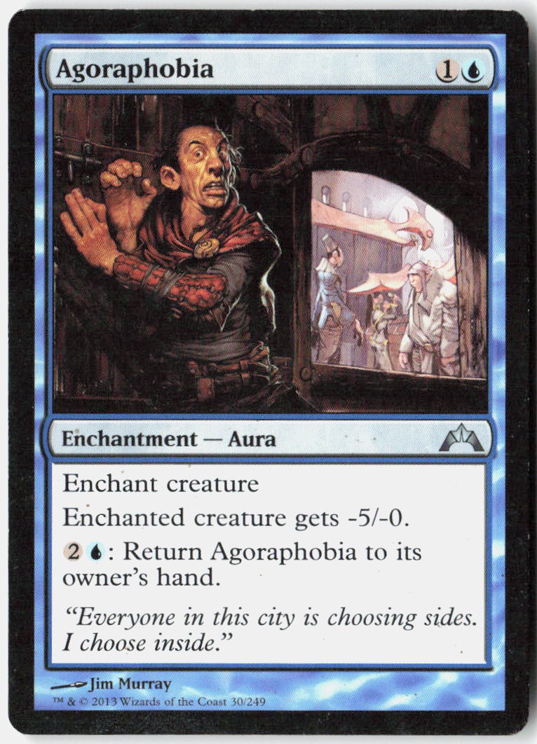Agoraphobia 30 Gatecrash Magic: The Gathering LP