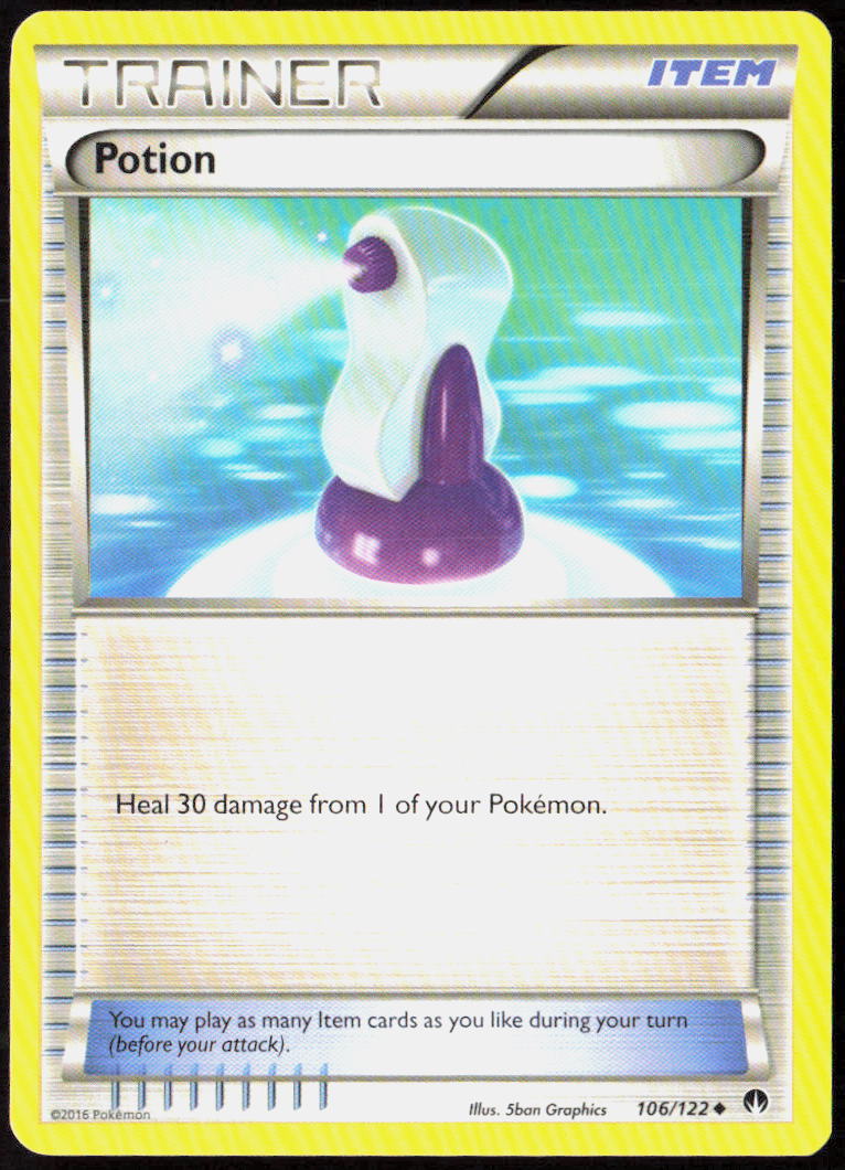 Potion 106/122 XY - BREAKpoint Pokemon TCG LP