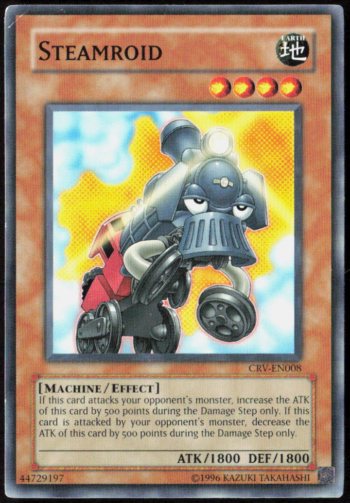 Steamroid Unlimited CRV-EN008 Cybernetic Revolution Yu-Gi-Oh! TCG LP