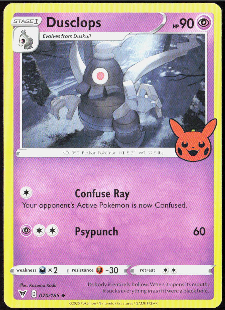 Dusclops 070/185 Trick or Trade BOOster 2023 Pokemon TCG LP