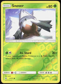 Snover Reverse Holo 3/131 SM - Forbidden Light Pokemon TCG LP