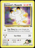 Giovanni's Meowth (74) Unlimited 074/132 Gym Challenge Pokemon TCG LP
