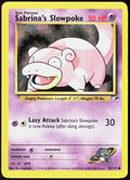 Sabrina's Slowpoke Unlimited 095/132 Gym Heroes Pokemon TCG LP