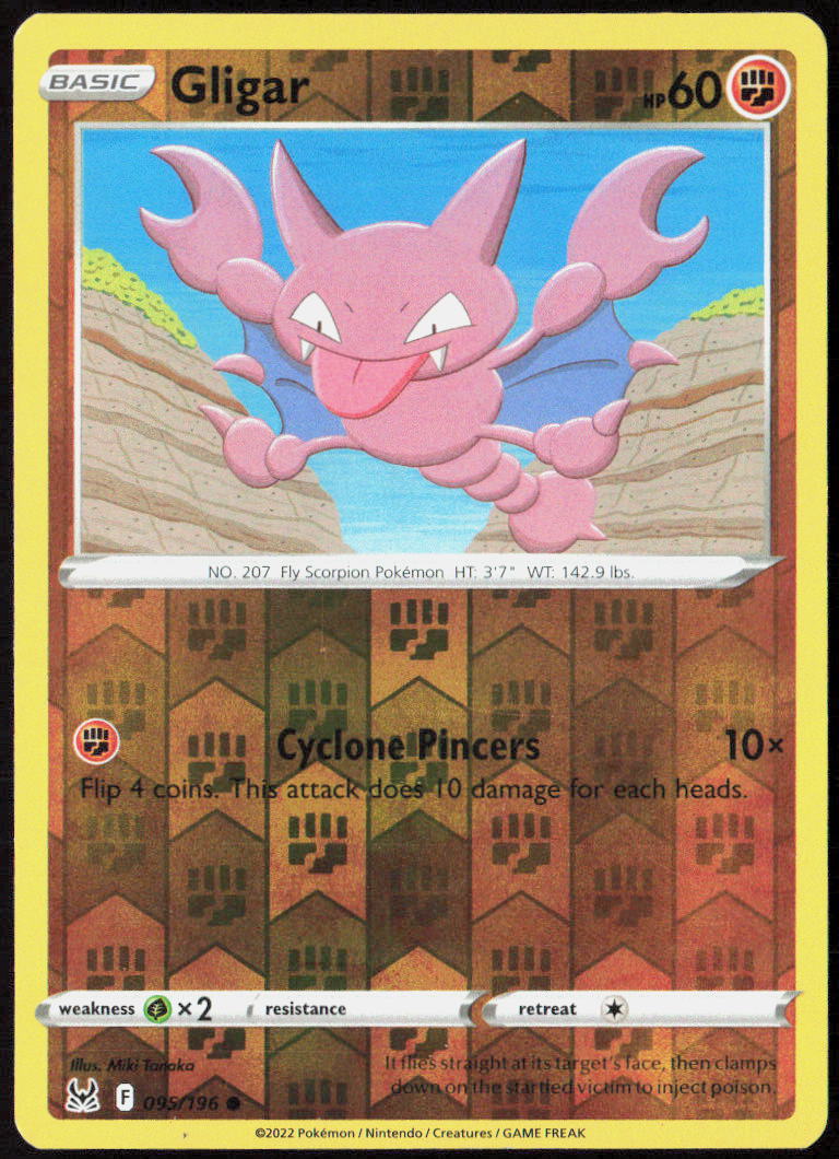 Gligar 071/163 SWSH05: Battle Styles Pokemon TCG LP