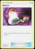 Switch 132/149 SM Base Set Pokemon TCG LP