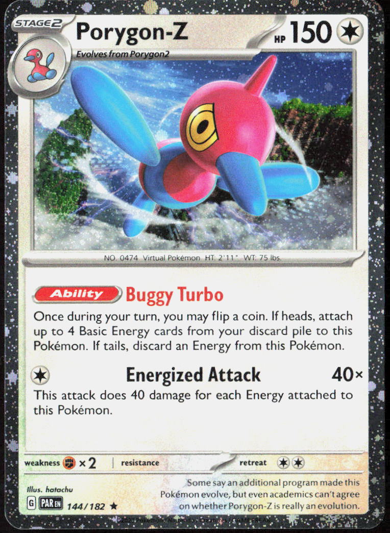 Porygon-Z (Cosmos Holo) Holo 144/182 Mis Cards & Products Pokemon TCG NM