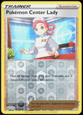 Pokemon Center Lady Reverse Holo 176/202 SWSH01: Sword & Shield Base Pokemon LP