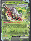 Forretress ex Holo 002/091 SV: Paldean Fates Pokemon TCG NM