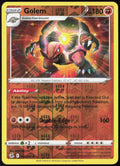 Golem Reverse Holo 137/264 SWSH08: Fusion Strike NM
