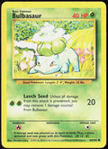Bulbasaur 044/102 Base Set Pokemon TCG LP