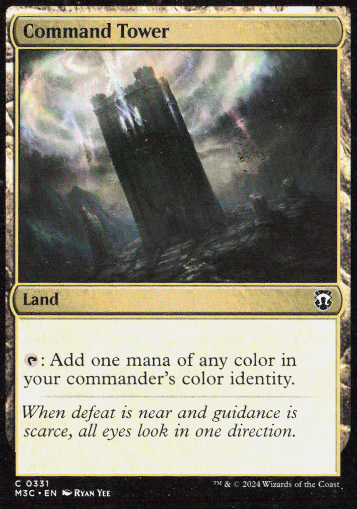 Command Tower 331 Commander: Modern Horizons 3 Magic: The Gathering LP