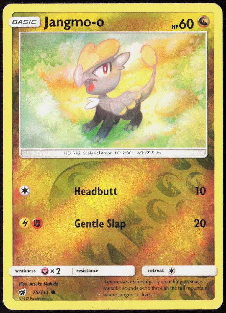 Jangmo-o 75/111 SM - Crimson Invasion Pokemon TCG LP