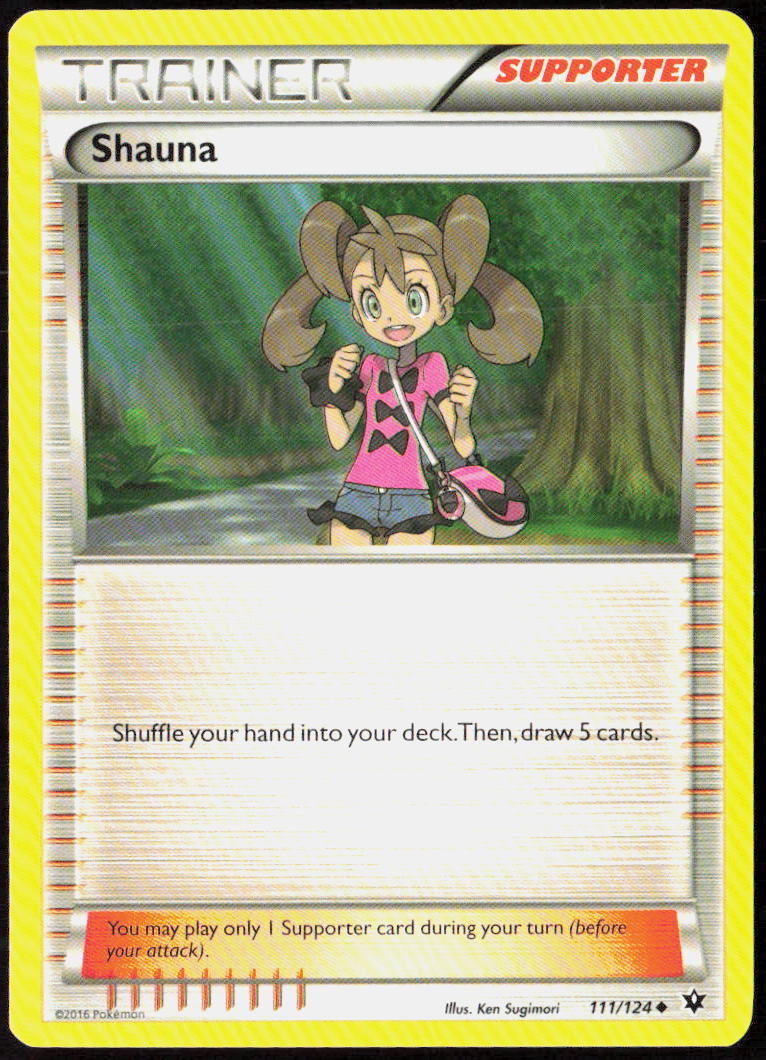 Shauna 111/124 XY - Fates Collide Pokemon TCG LP