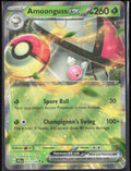 Amoonguss ex Holo Double Rare SV09: Journey Together 011/159 NM