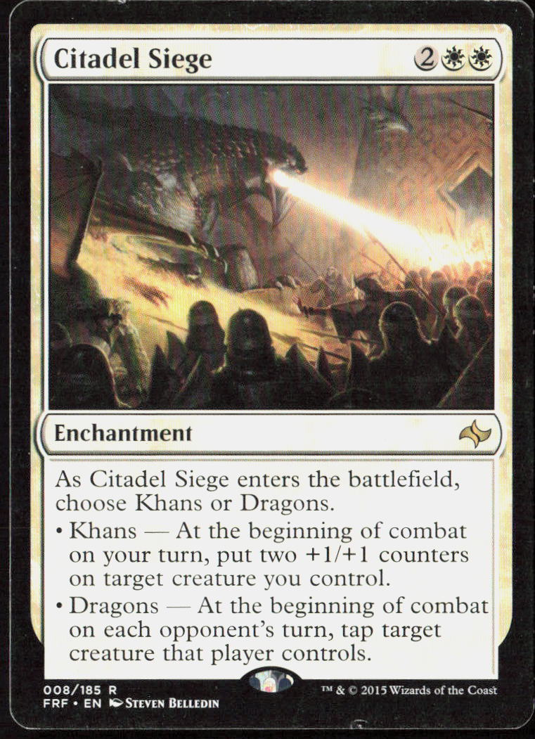 Citadel Siege 8 Fate Reforged Magic: The Gathering LP