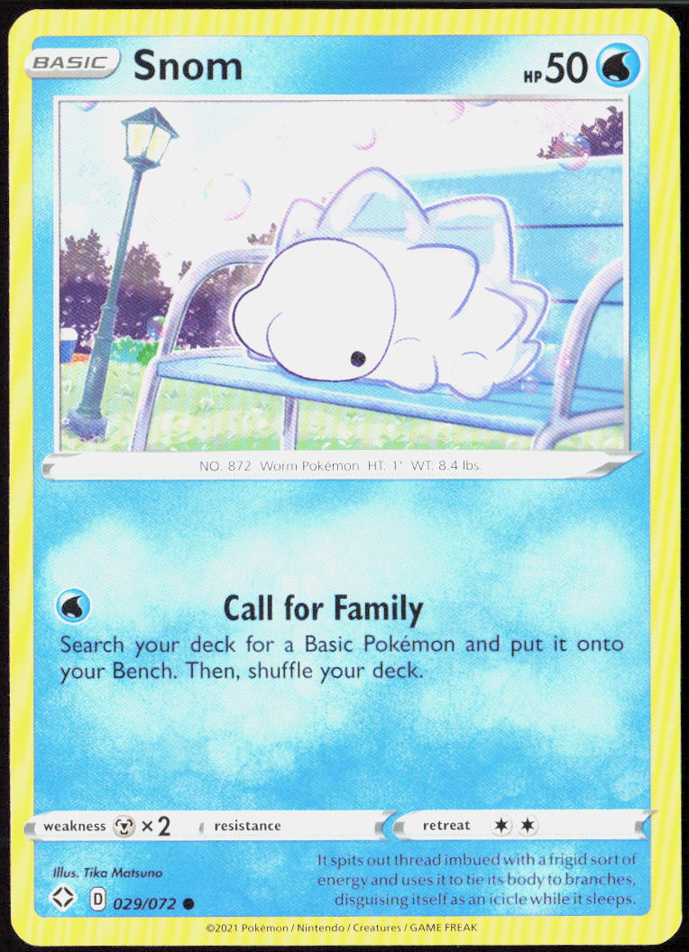 Snom 029/072 Shining Fates Pokemon TCG LP