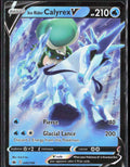 Ice Rider Calyrex V Holo 045/198 SWSH06: Chilling Reign Pokemon TCG NM