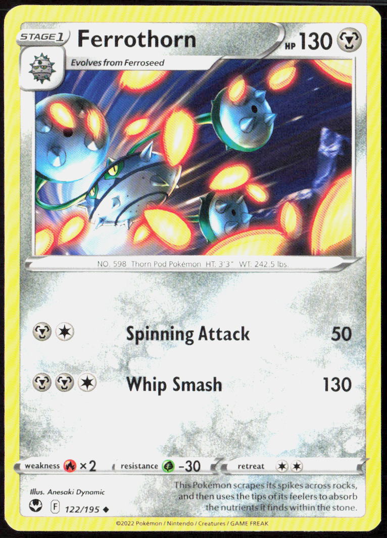 Ferrothorn 122/195 SWSH12: Silver Tempest Pokemon TCG LP