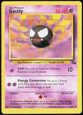 Gastly Unlimited 33/62 Fossil Pokemon TCG LP