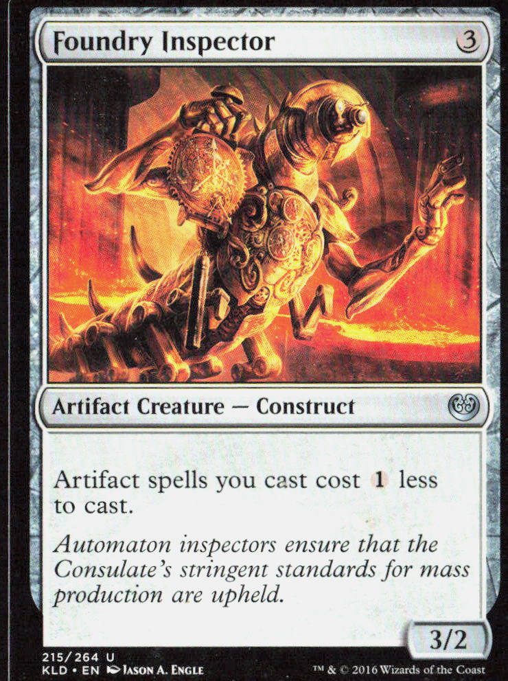 Foundry Inspector 215 Kaladesh Magic: The Gathering LP
