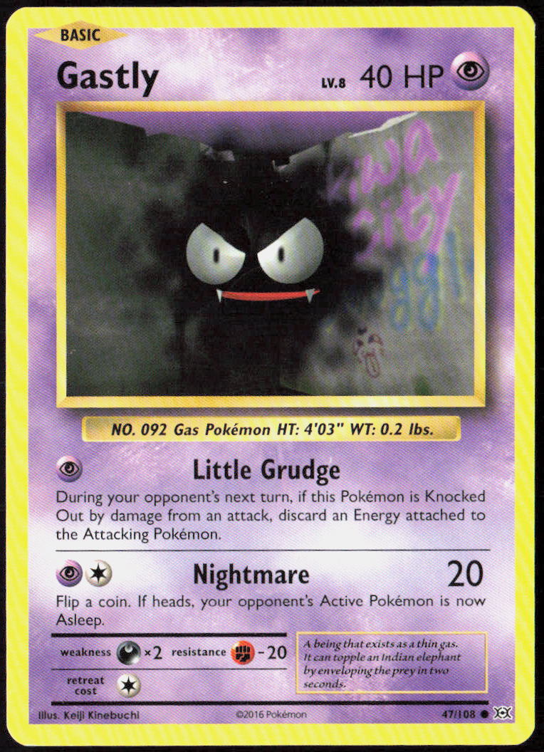 Gastly 47/108 XY - Evolutions LP