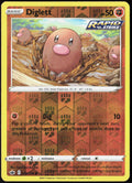 Diglett Reverse Holo 076/198 SWSH06: Chilling Reign LP
