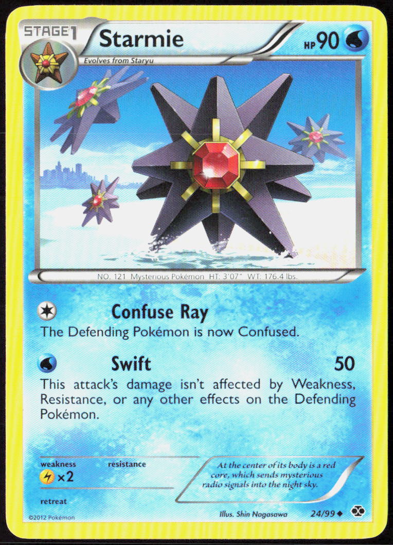 Starmie 24/99 Next Destinies Pokemon TCG LP