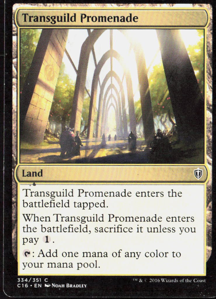 Transguild Promenade 334 Commander 2016 Magic: The Gathering LP