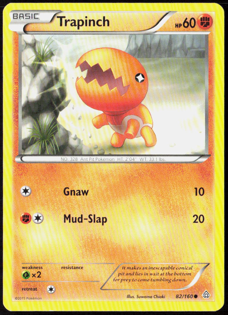 Trapinch 82/160 XY - Primal Clash Pokemon TCG LP