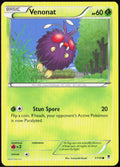 Venonat 1/119 XY - Phantom Forces Pokemon TCG LP
