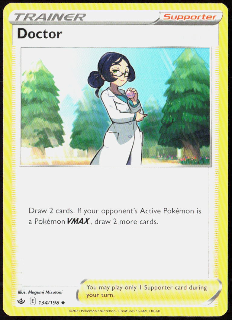 Doctor 134/198 SWSH06: Chilling Reign Pokemon TCG LP