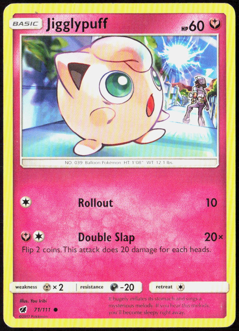 Jigglypuff 71/111 SM - Crimson Invasion LP
