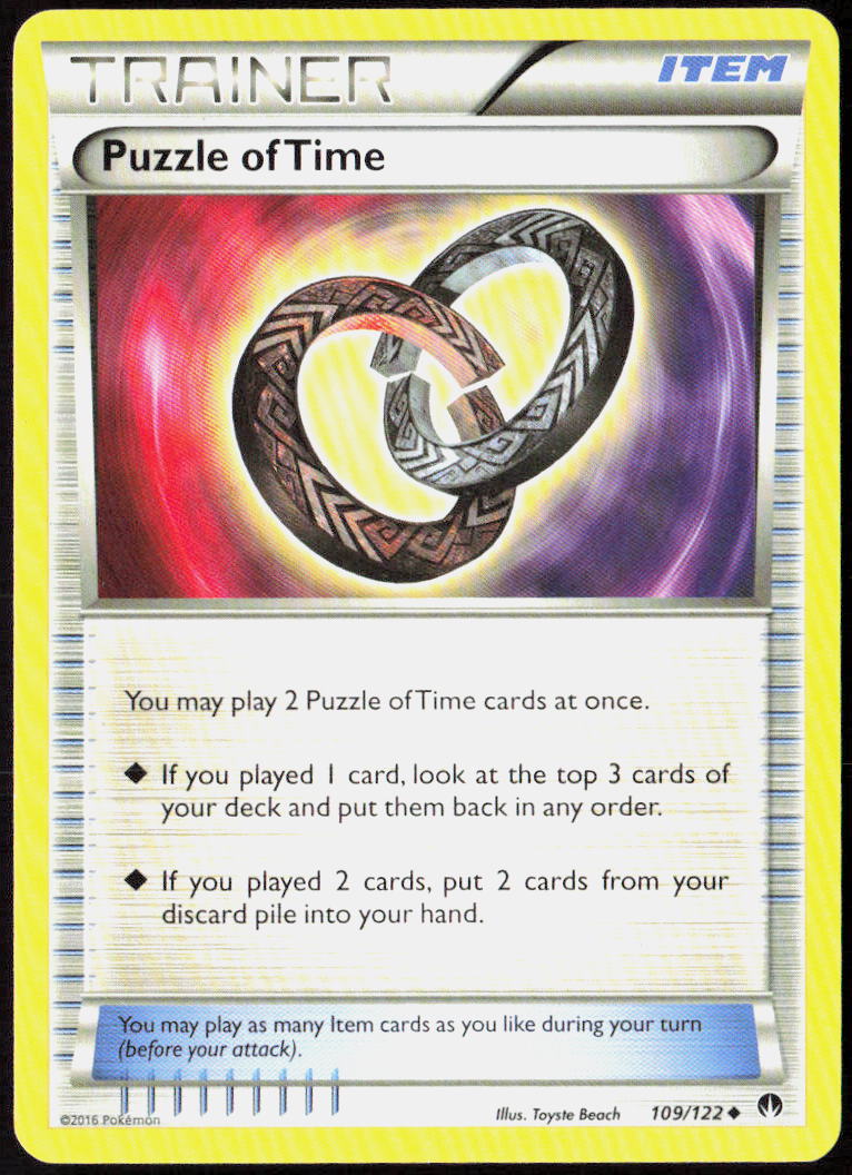Puzzle of Time 109/122 XY - BREAKpoint LP