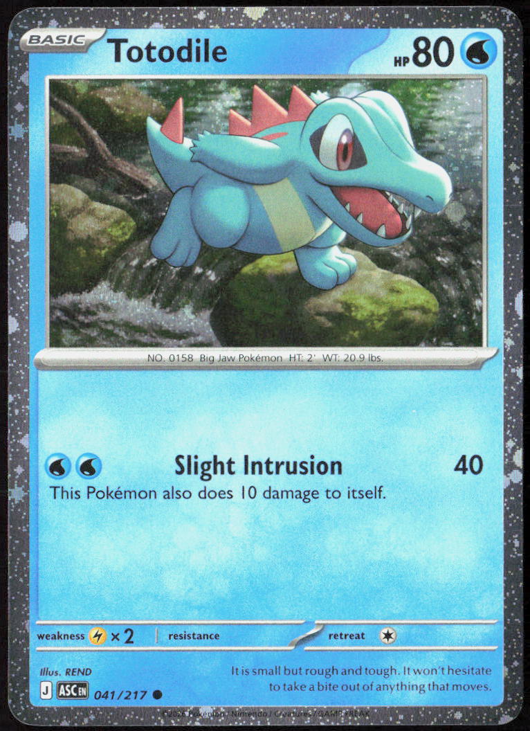 Totodile 041/217 ME: Ascended Heroes Pokemon TCG LP