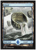 Island - Full Art 258 Battle for Zendikar Magic: The Gathering LP