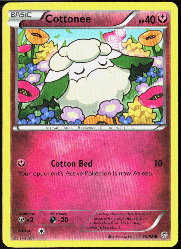 Cottonee 55/98 XY - Ancient Origins Pokemon TCG LP