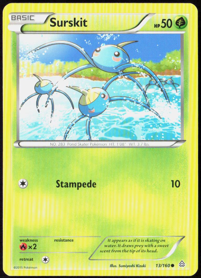 Surskit 13/160 XY - Primal Clash Pokemon TCG LP