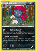 Weavile 52/106 XY - Flashfire Pokemon TCG LP