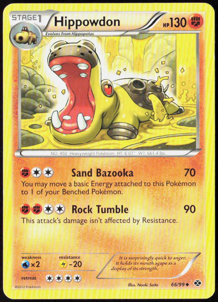 Hippowdon 66/99 Next Destinies Pokemon TCG LP