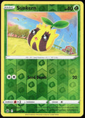Sunkern Reverse Holo 007/159 SWSH: Crown Zenith Pokemon TCG LP