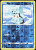 Eiscue Reverse Holo 047/203 SWSH07: Evolving Skies Pokemon TCG LP