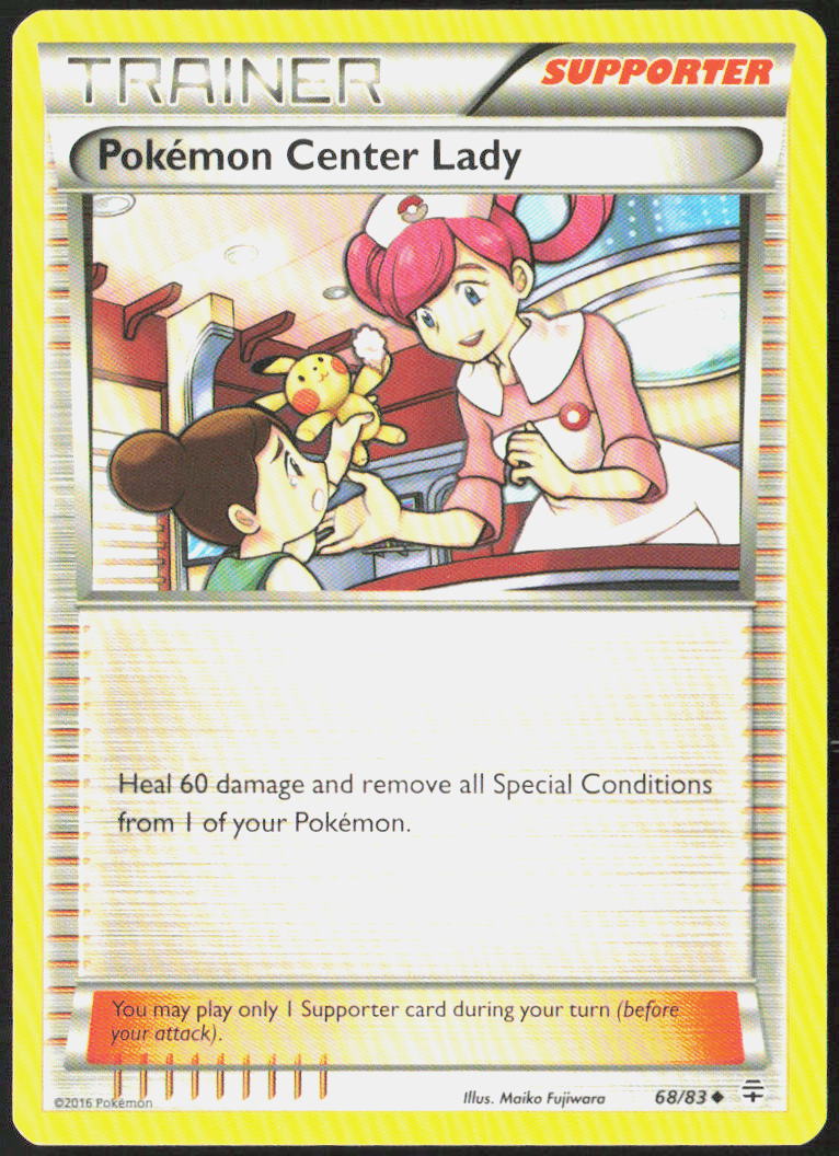 Pokemon Center Lady 68/83 Generations Pokemon TCG LP