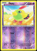 Natu (27) Reverse Holo 27/108 XY - Roaring Skies Pokemon TCG LP
