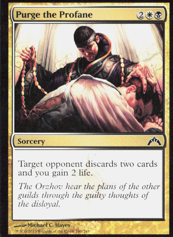 Purge the Profane 190 Gatecrash Magic: The Gathering LP