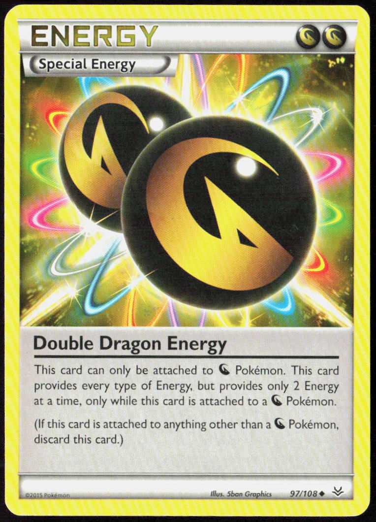 Double Dragon Energy 97/108 XY - Roaring Skies Pokemon TCG LP