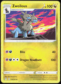 Zweilous 114/203 SWSH07: Evolving Skies Pokemon TCG LP