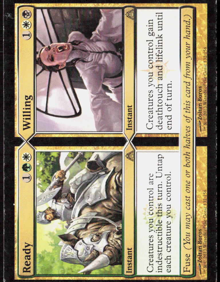 Ready // Willing 132 Dragon's Maze Magic: The Gathering LP