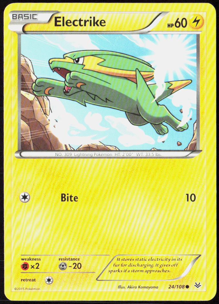 Electrike 24/108 XY - Roaring Skies Pokemon TCG LP