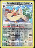 Stoutland Reverse Holo 135/203 SWSH07: Evolving Skies Pokemon TCG LP