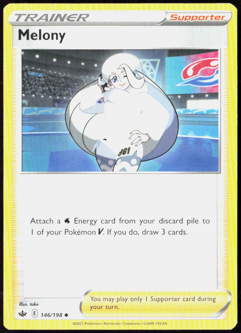 Melony 146/198 SWSH06: Chilling Reign Pokemon TCG LP